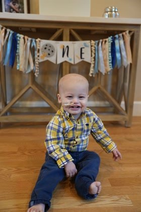 Tyler's first birthday